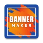 banner maker android application logo